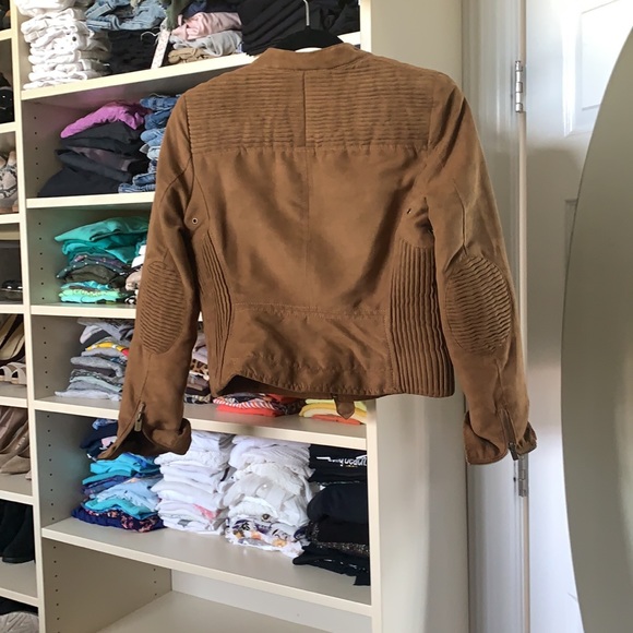 Like new Zara faux suede jacket - Picture 4 of 6